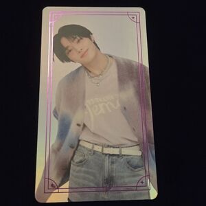 Stray Kids I.N. SKZ 5'Clock Fan Meeting Large Metal Photo Card